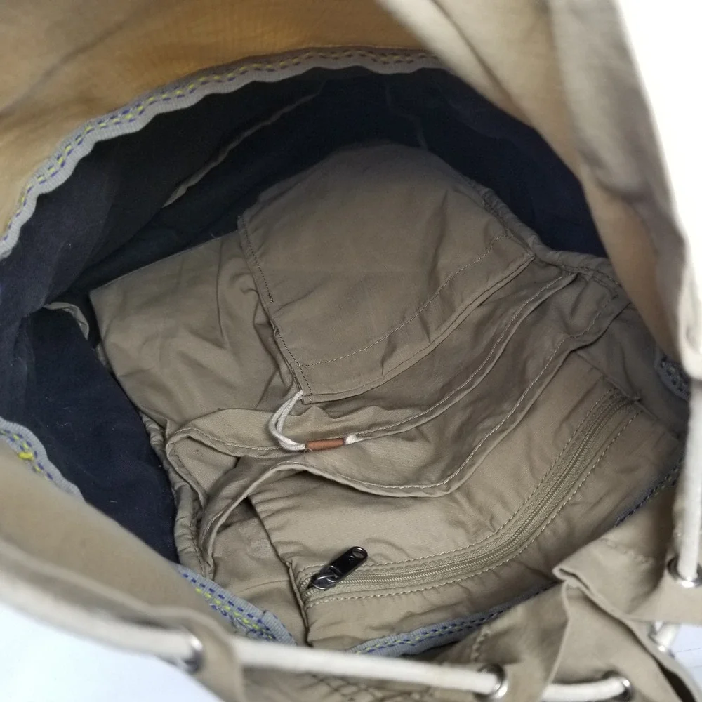 Fjallraven Rucksack No.21 Medium Wax Canvas G-1000 Backpack Brown - Picture 14 of 16